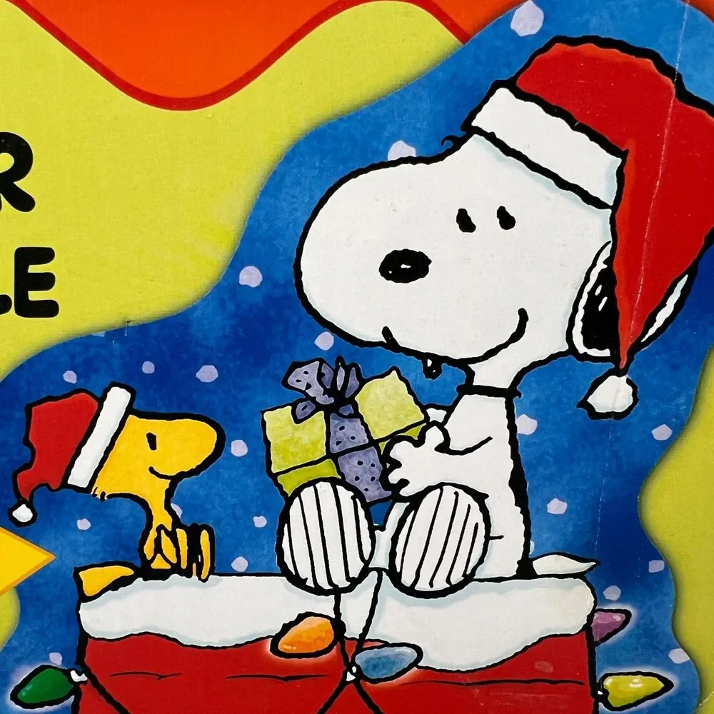 Springbok Peanuts Christmas Floor Puzzle 50 Pieces Snoopy Woodstock Holiday